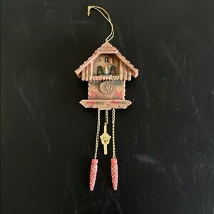 Charming Cuckoo Clock Ornament
